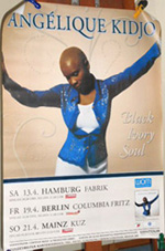 Original Angelique Kidjo German Concert Posters